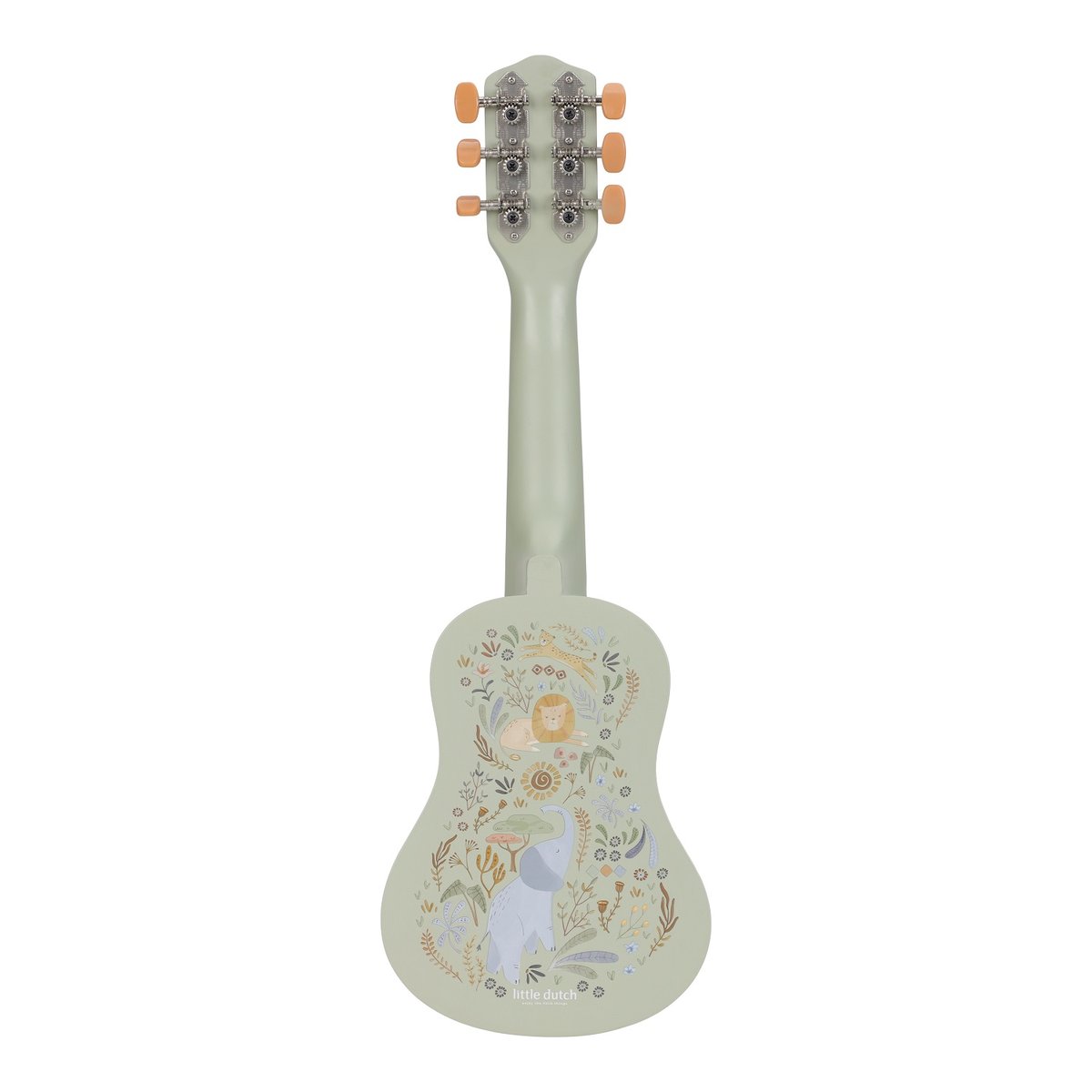 Guitare vert,bois, LITTLE DUTCH