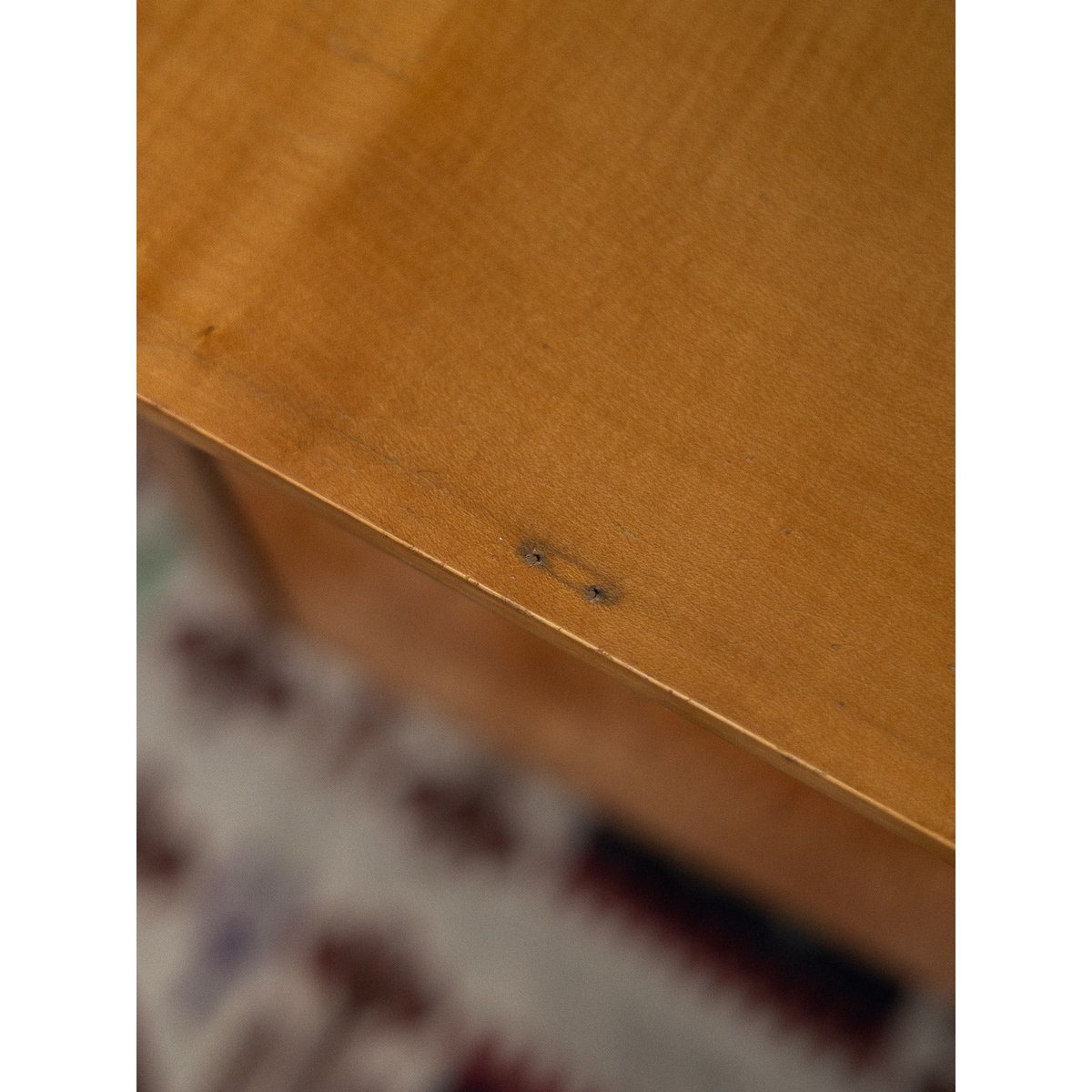Enfilade bois clair laqué Margaret N°490 - Bon état bois clair, DEBONGOUT