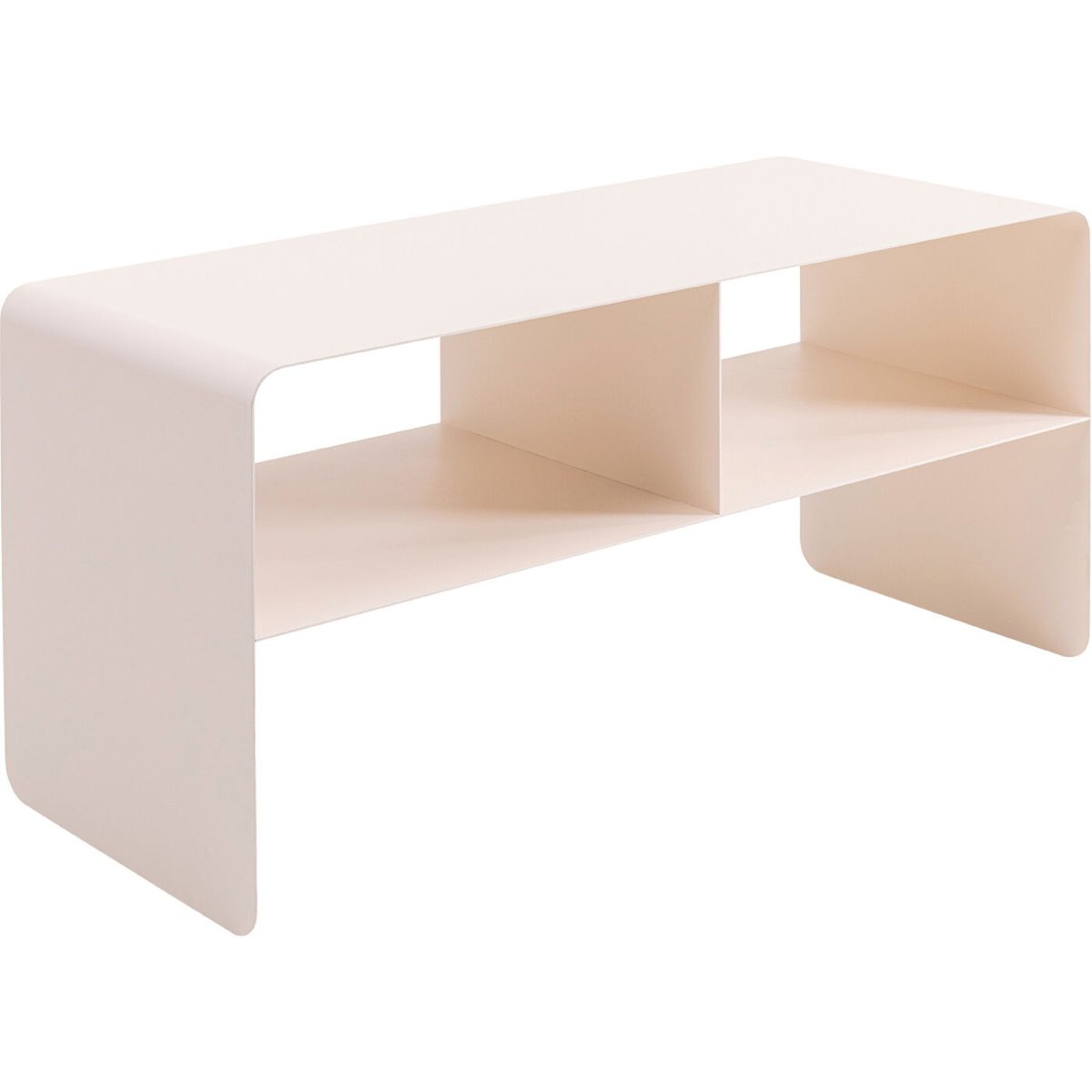 Meuble TV en acier, LOUNGE crème, KARE DESIGN