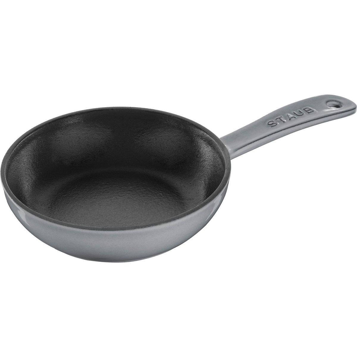 Poêle 16 cm, Fonte, Gris graphite gris graphite, STAUB