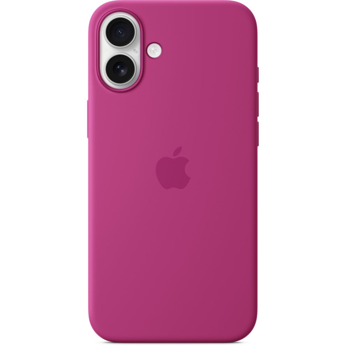 Coque iPhone 16 Plus MagSafe Fuchsia couleur unique, APPLE