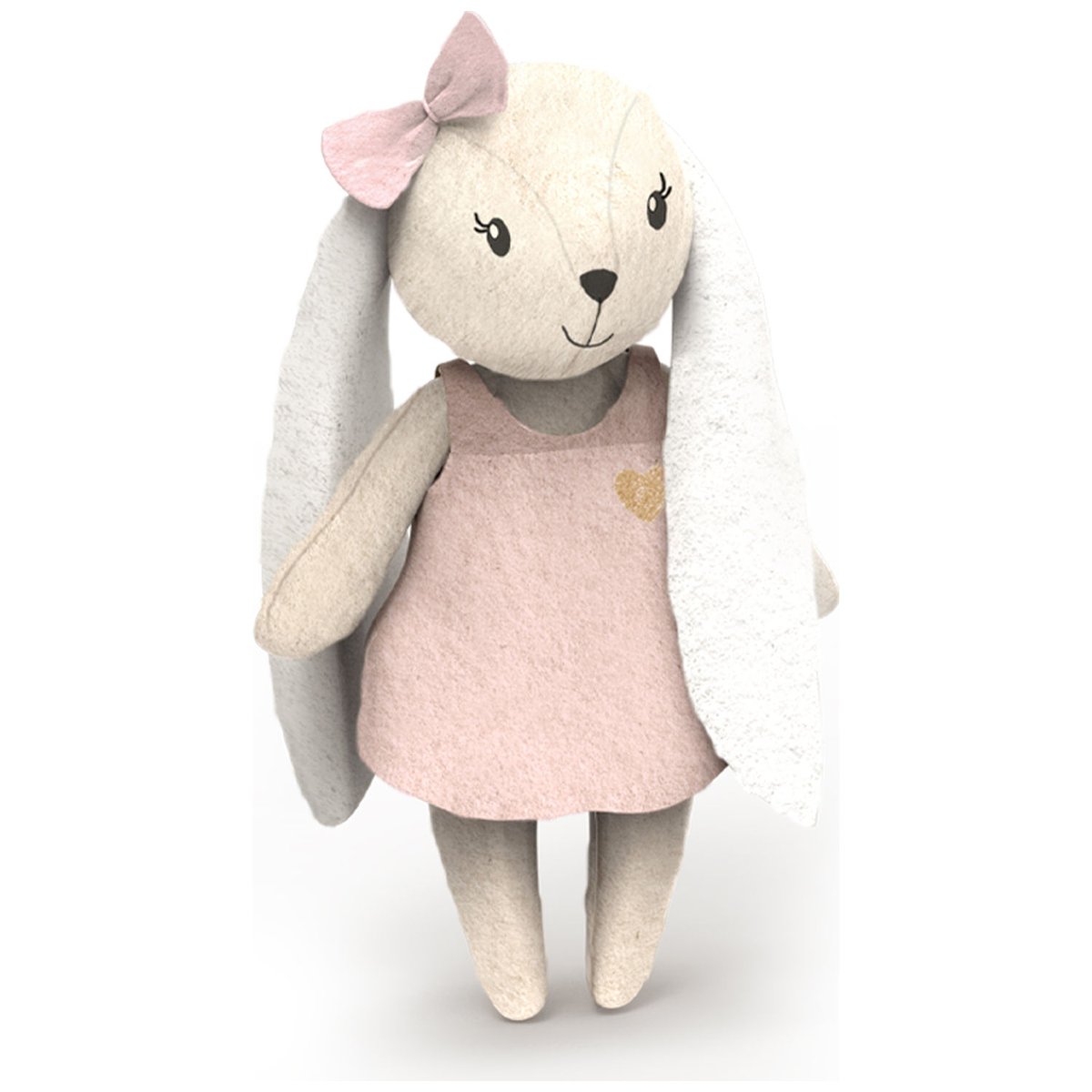 Famille lapin (4 personnages) multicolore, SPEEDY MONKEY