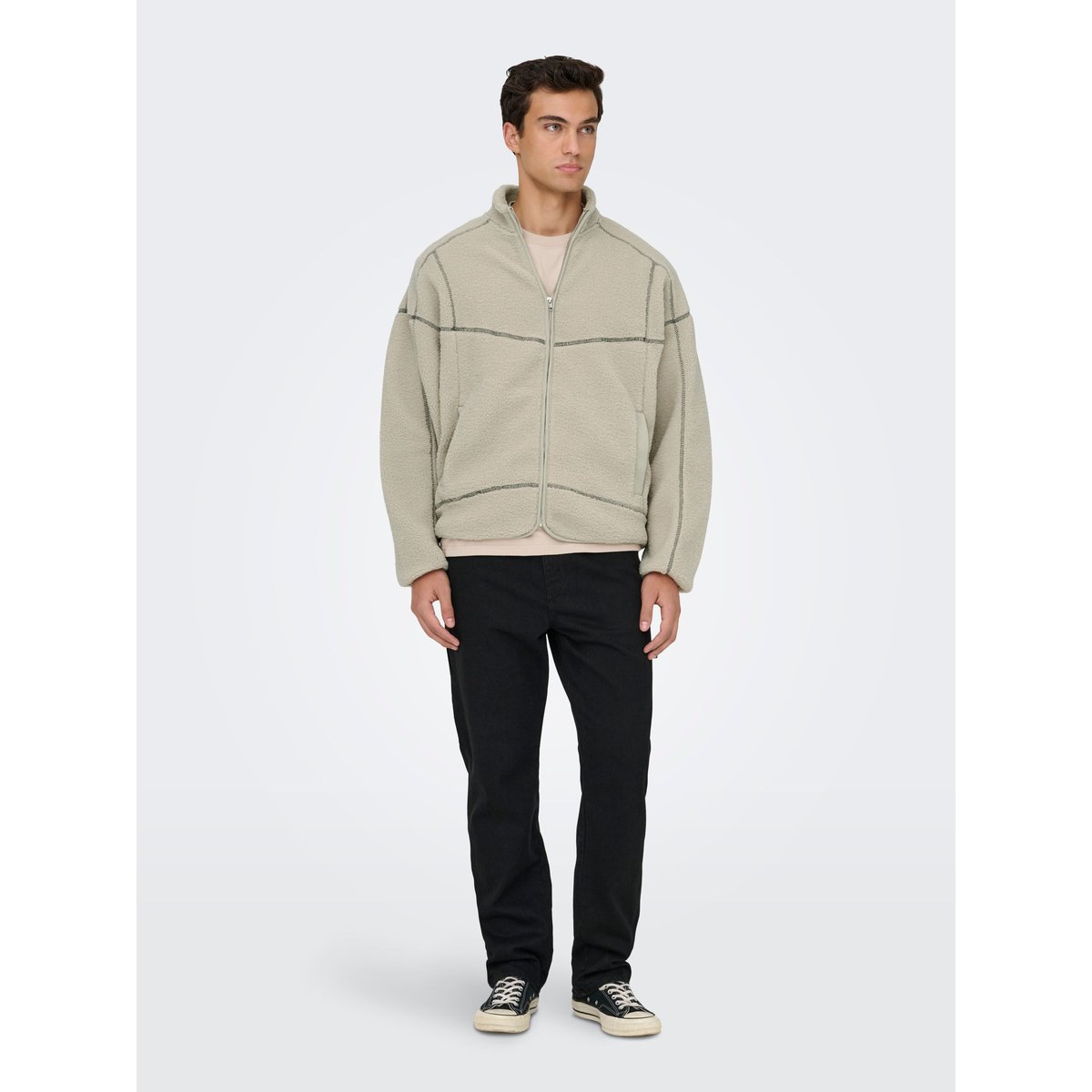 Sweat-Shirt silver lining, ONLY & SONS