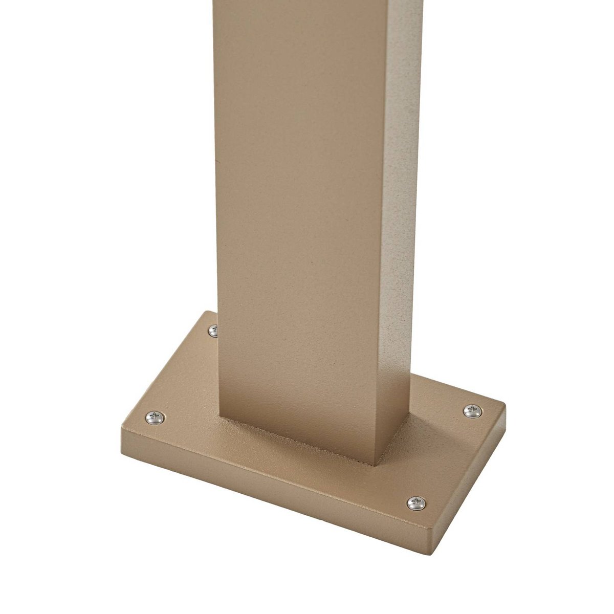 Luminaire extérieur en aluminium moderne marron, LUCANDE