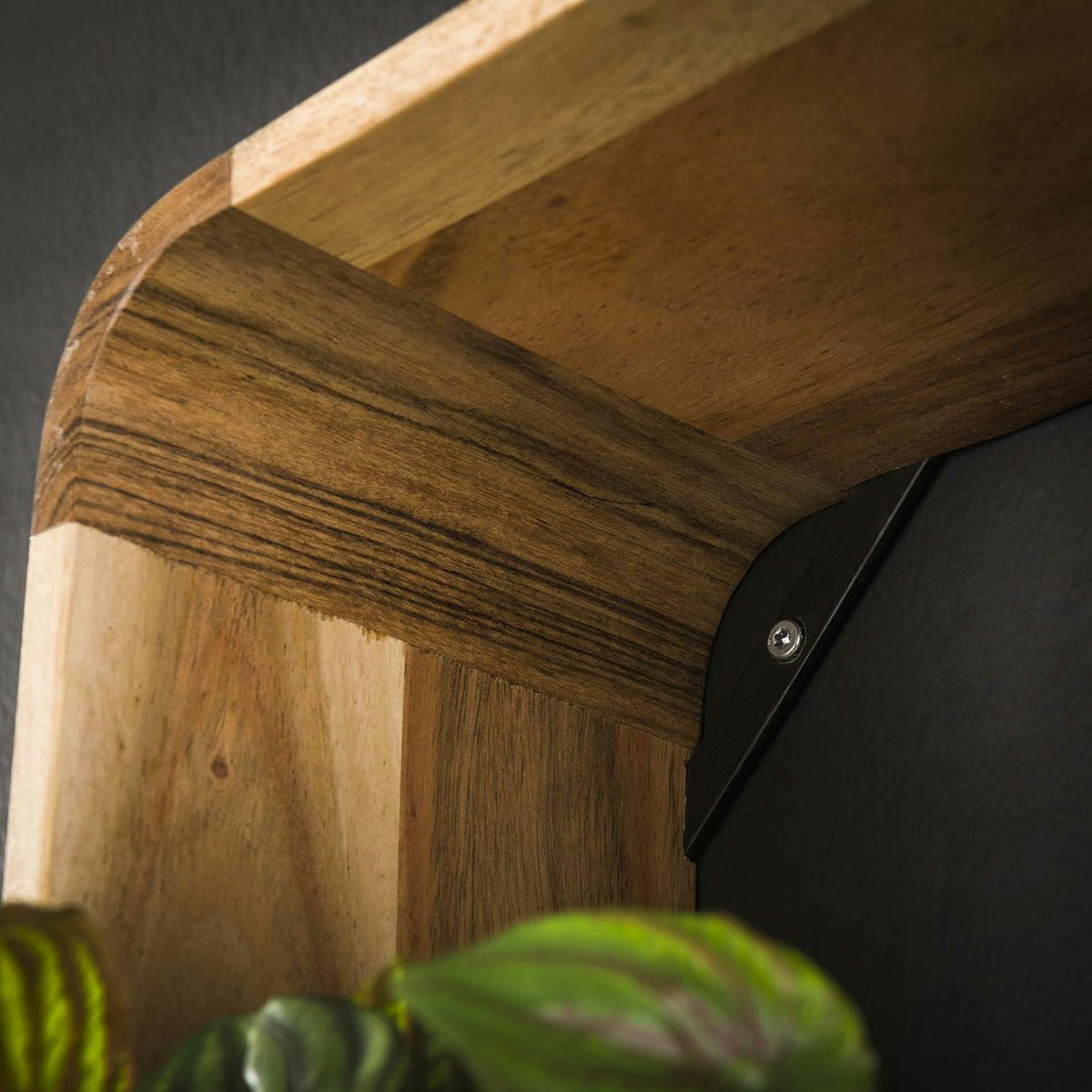 Etagère cube murale en bois d'acacia (lot de 3) MELBOURNE bois naturel, PIER IMPORT