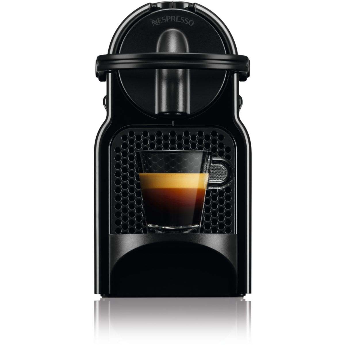 Nespresso Inissia EN80.B + 50 capsules couleur unique, DELONGHI