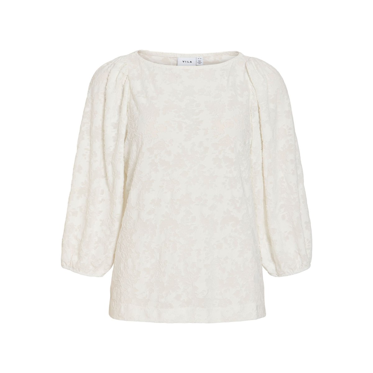 Top Manches 3/4 blanc - snow white1, VILA