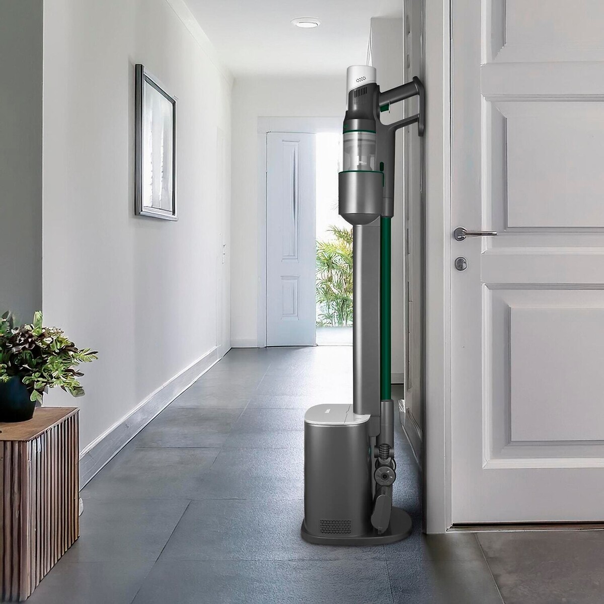 VL220 Cyclone Dust Station Vacuum Cleaner - T527102 grey, TOWER