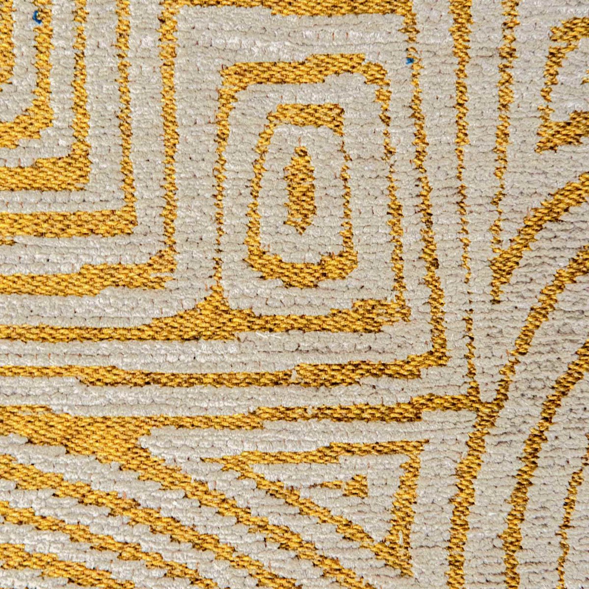 Tapis d'intérieur et extérieur, TABASCO doré sable et beige clair, RECOLLECTION
