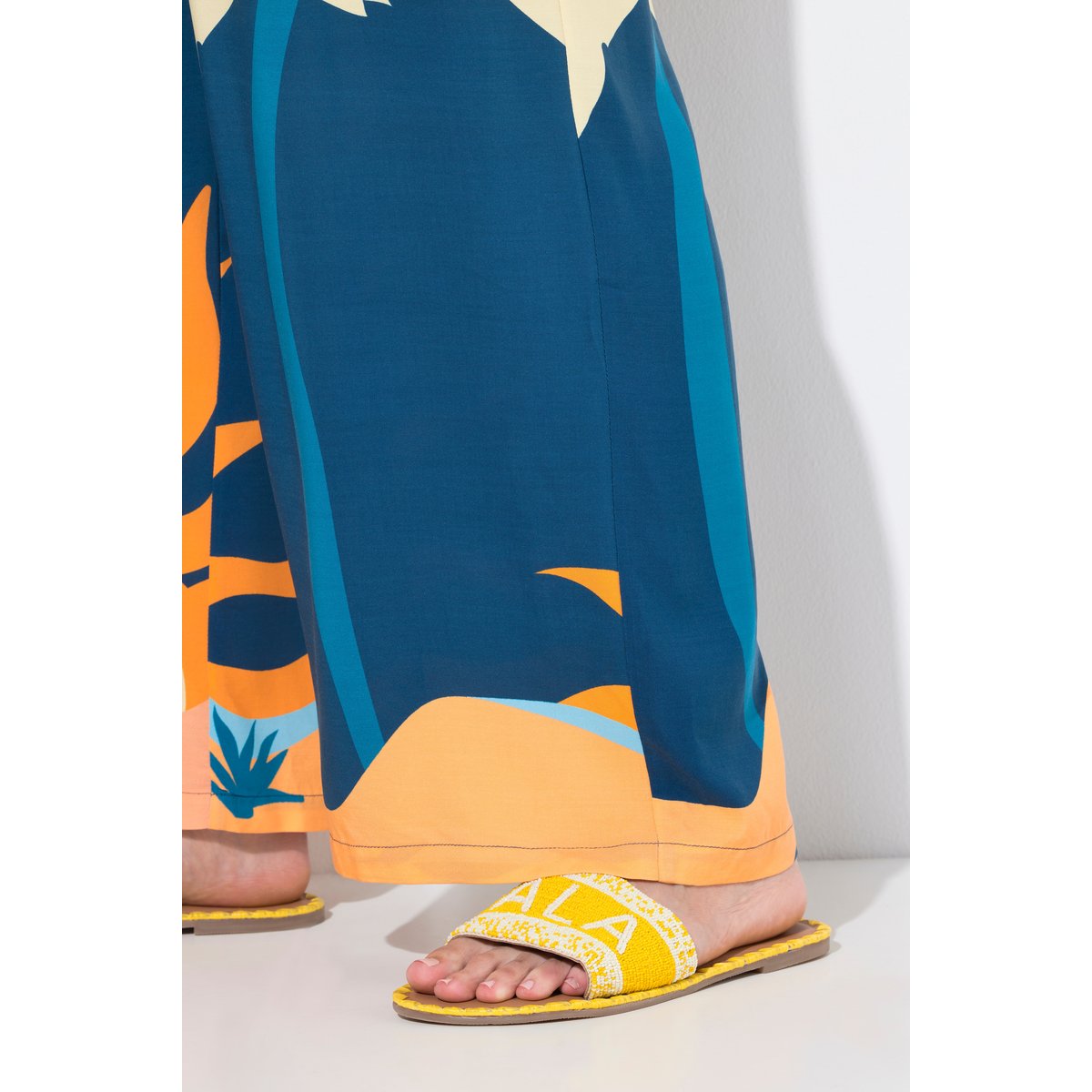 Pantalon palazzo marine, ULLA POPKEN