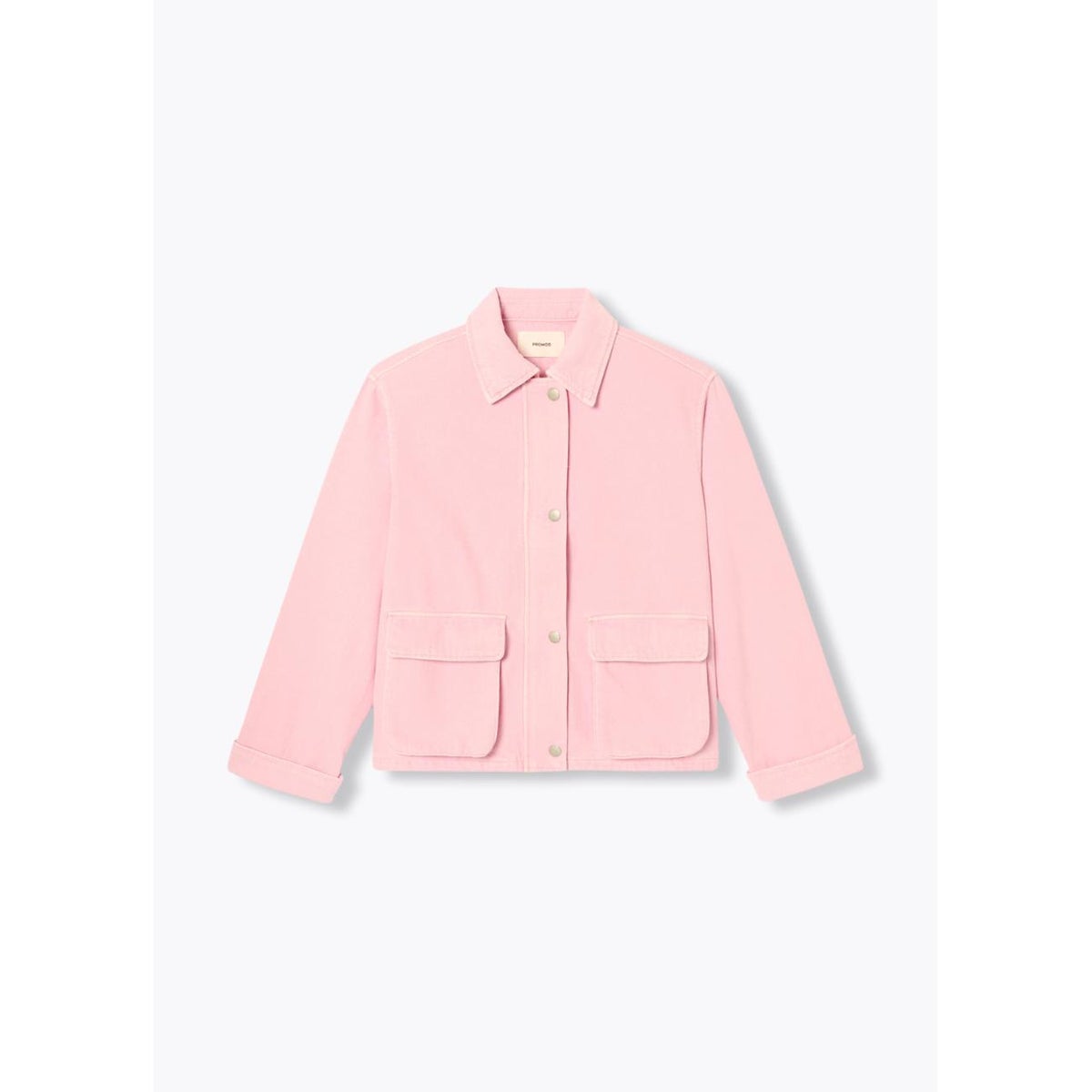 Veste workwear en jean rose, PROMOD