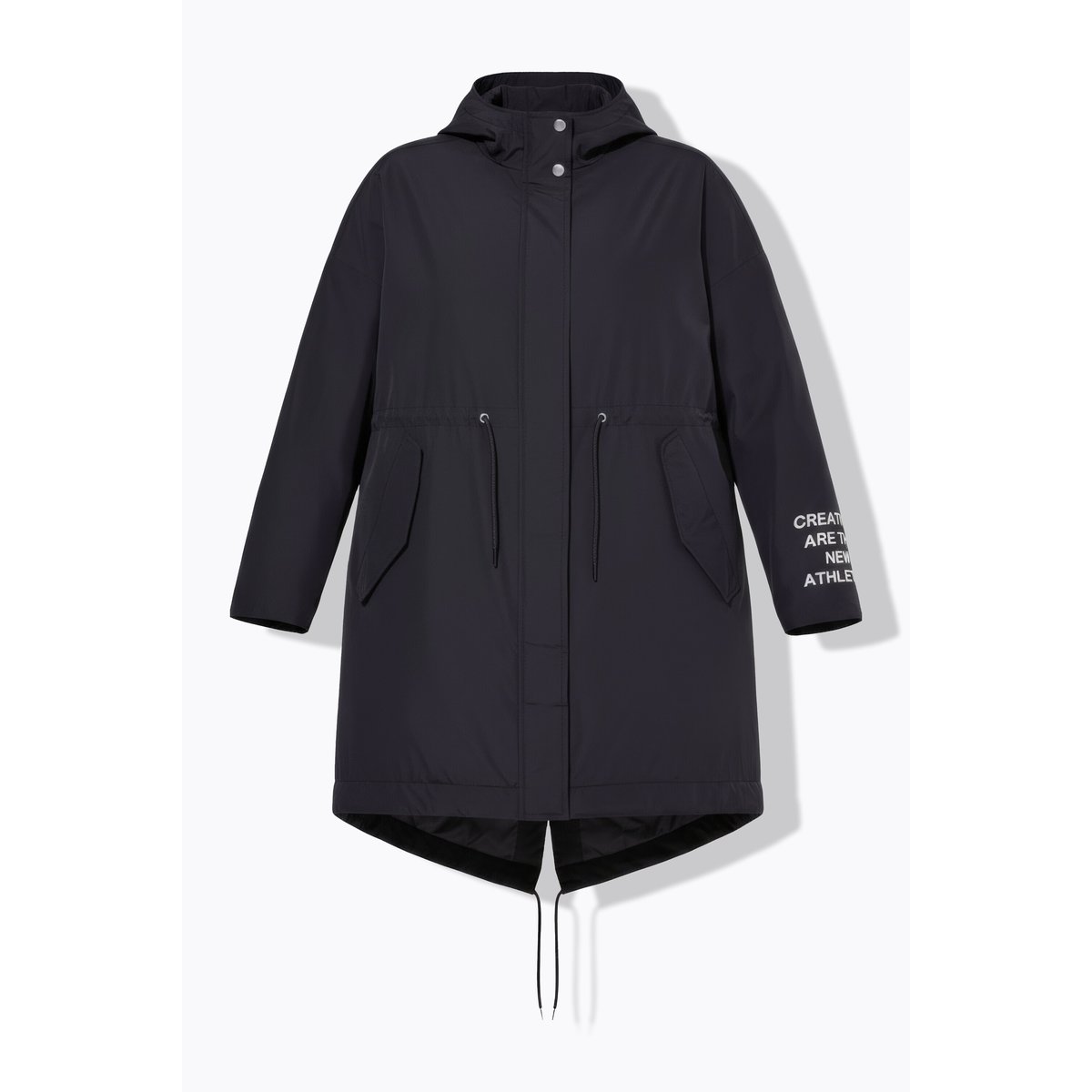 Parka à capuche noir, STUDIO UNTOLD