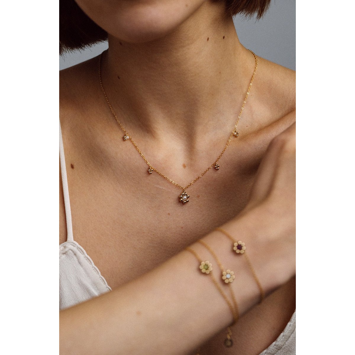 Collier grelot Daisy - Perle de culture perle de culture, YAY PARIS