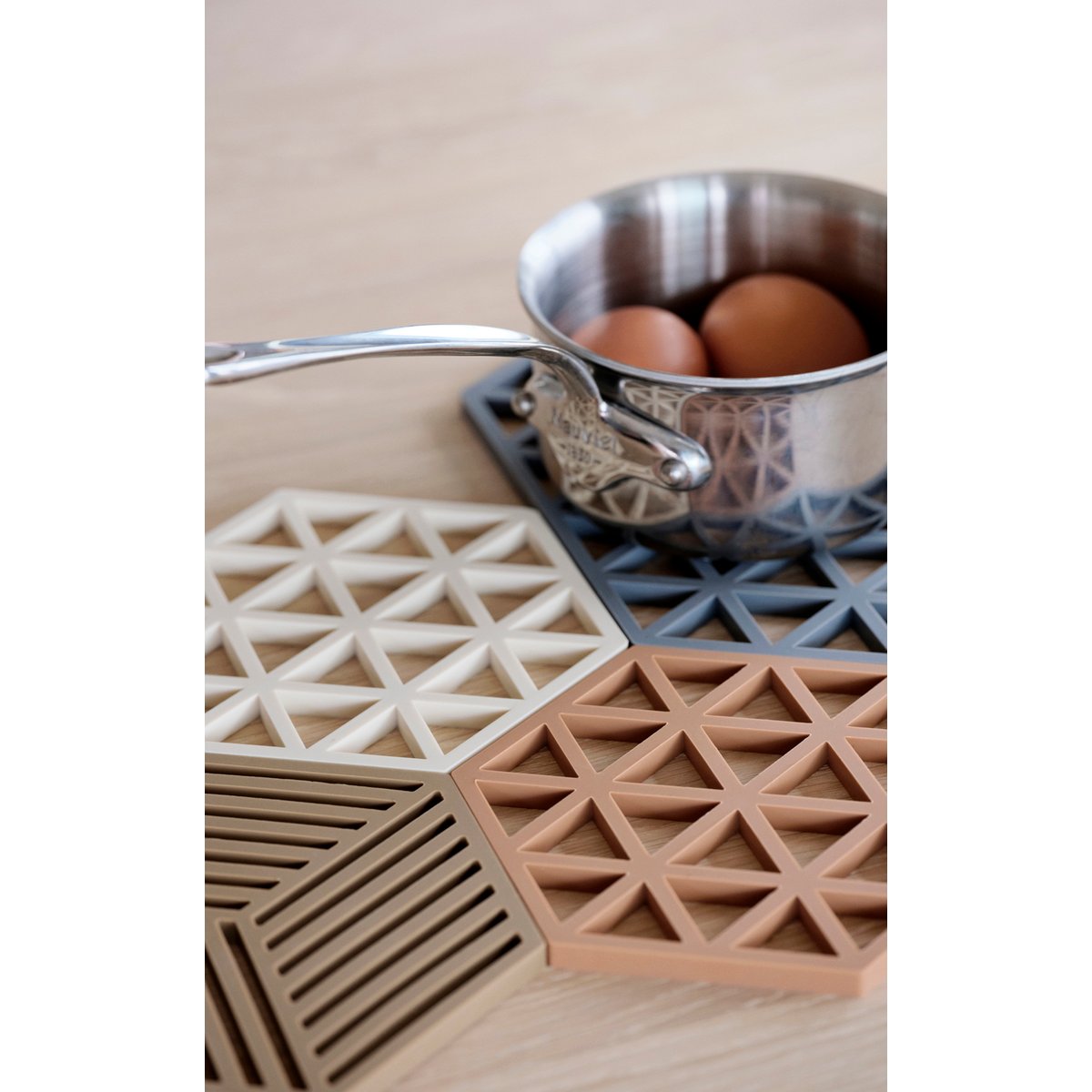 Dessous-de-plat TRIANGLES bouleau, ZONE DENMARK