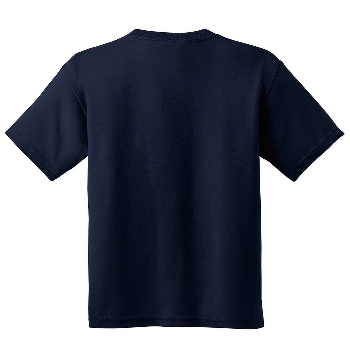 T-Shirt en coton bleu marine, GILDAN