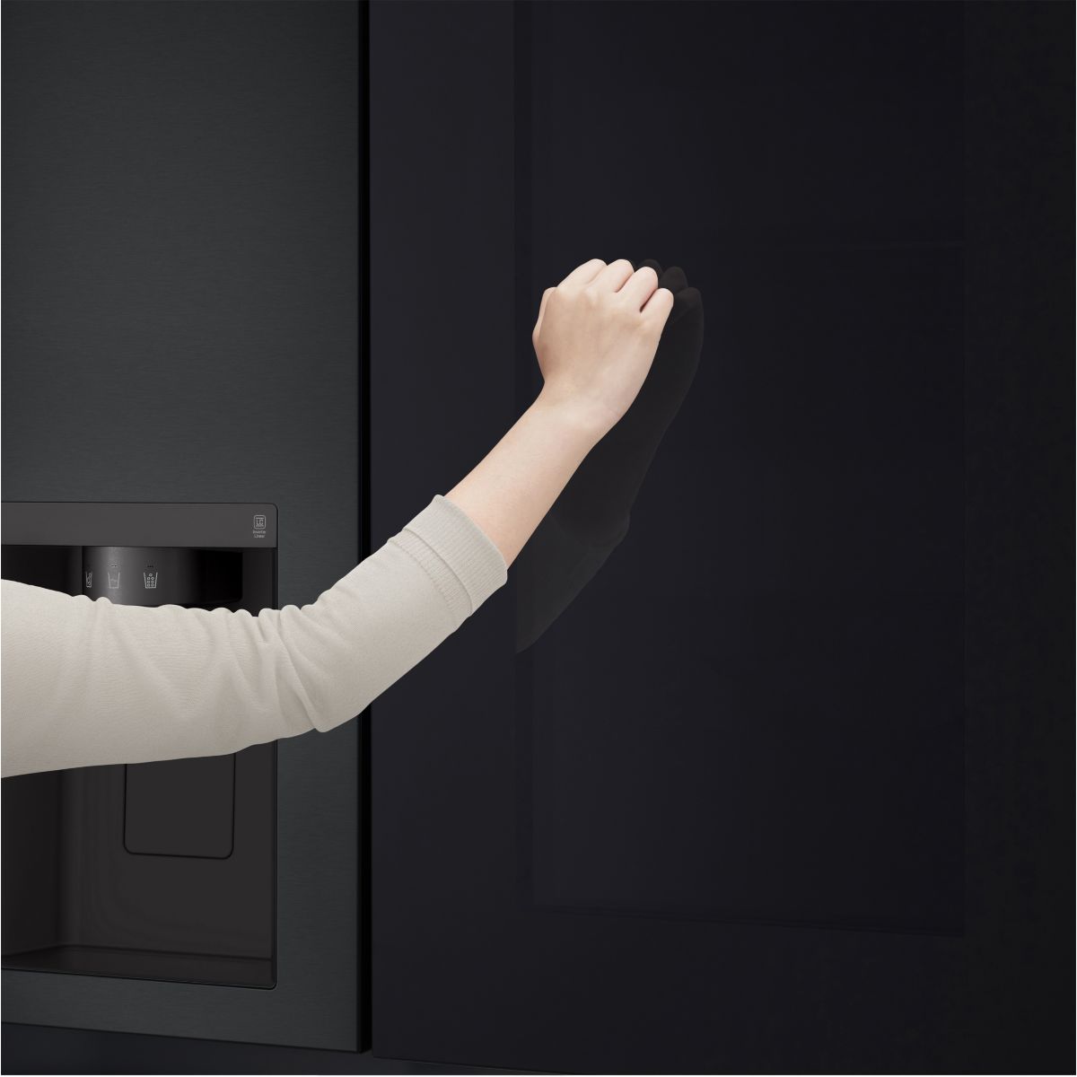 Réfrigérateur Américain GSGV80EPLD InstaView couleur unique, LG