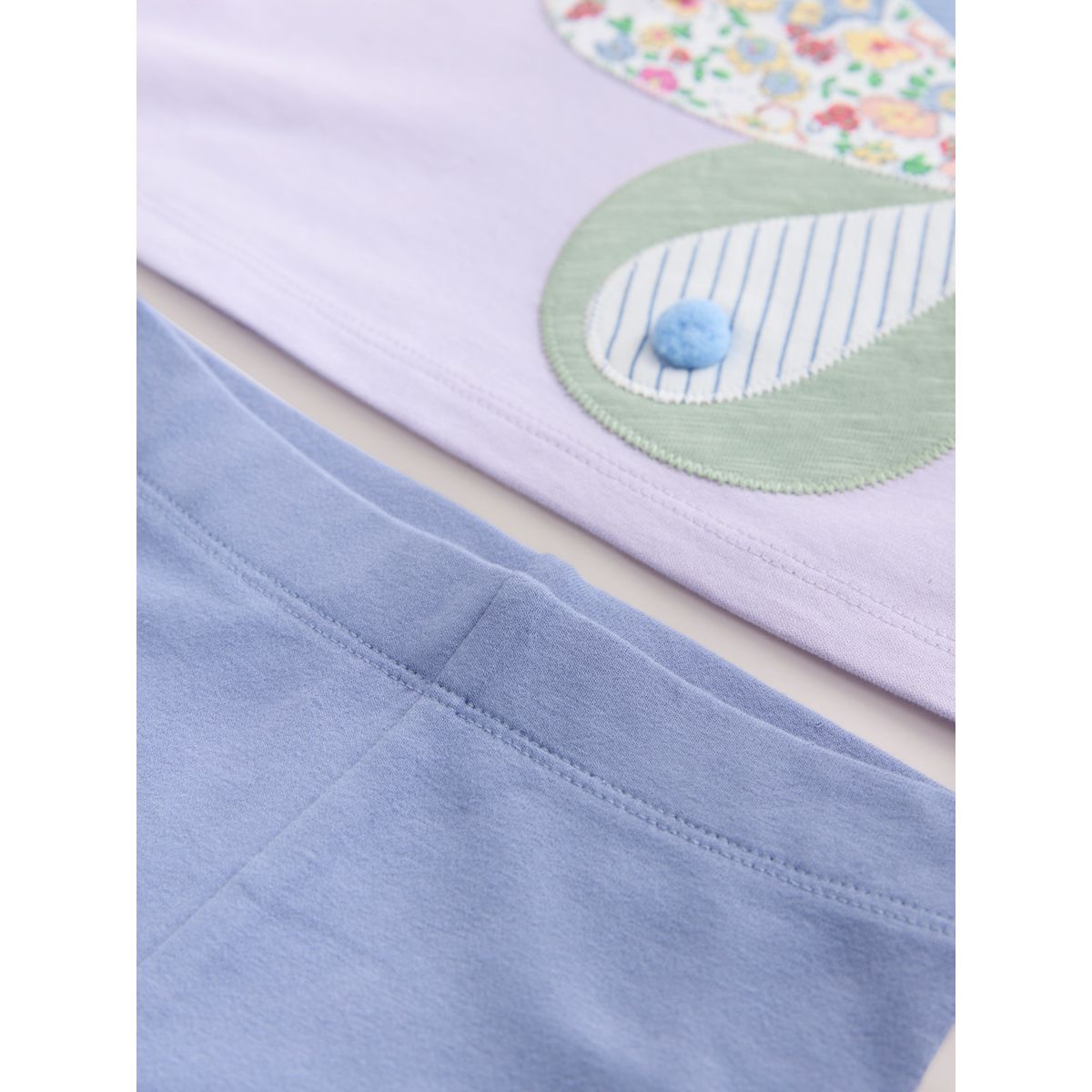 Ensemble short et haut lilas violet papillon, NEXT