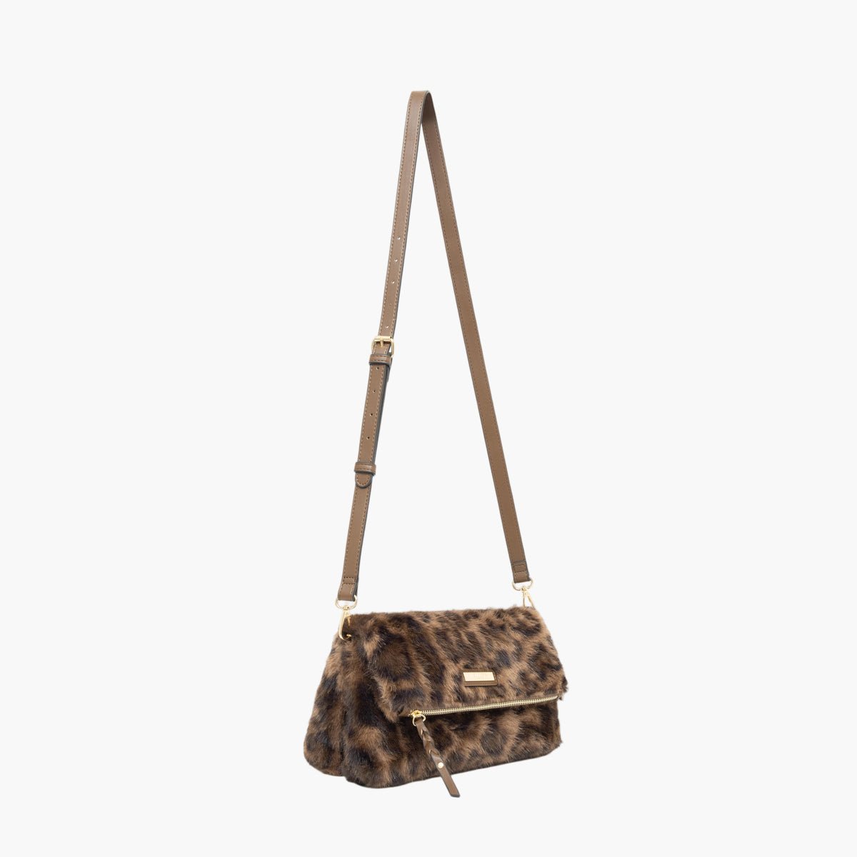 Sac multi poches léopard Tigra doré, LOLLIPOPS