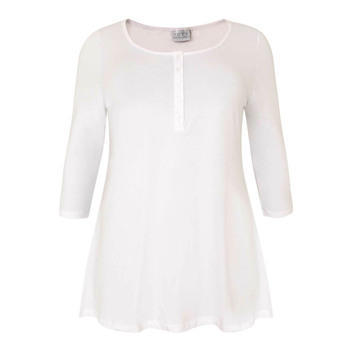 Tunique Avec des boutons blanc, YOEK