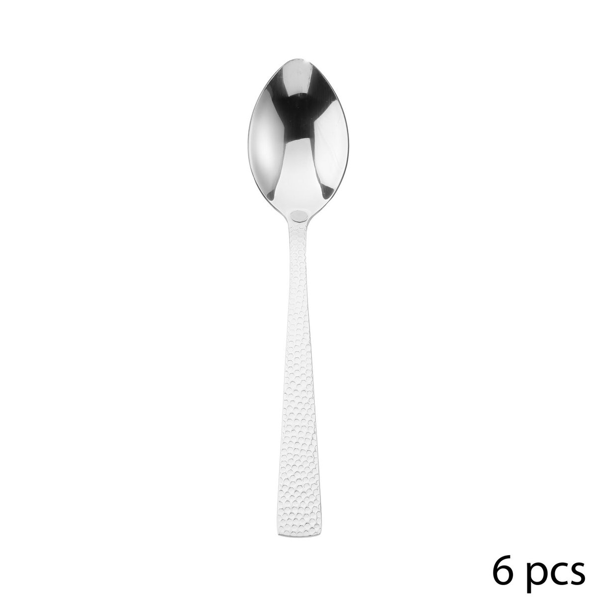 Ménagère 24 pièces en inox D'ORO argent, SECRET DE GOURMET