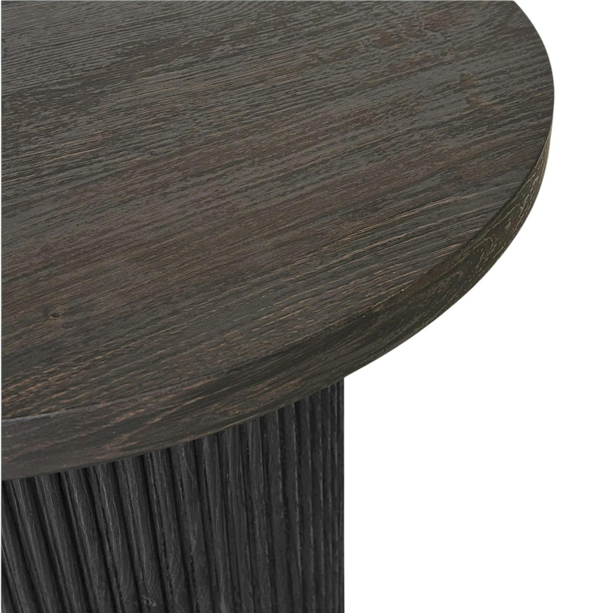 Ens. table ovale décor bois foncé + 6 chaises vertes MATERA marron, PIER IMPORT