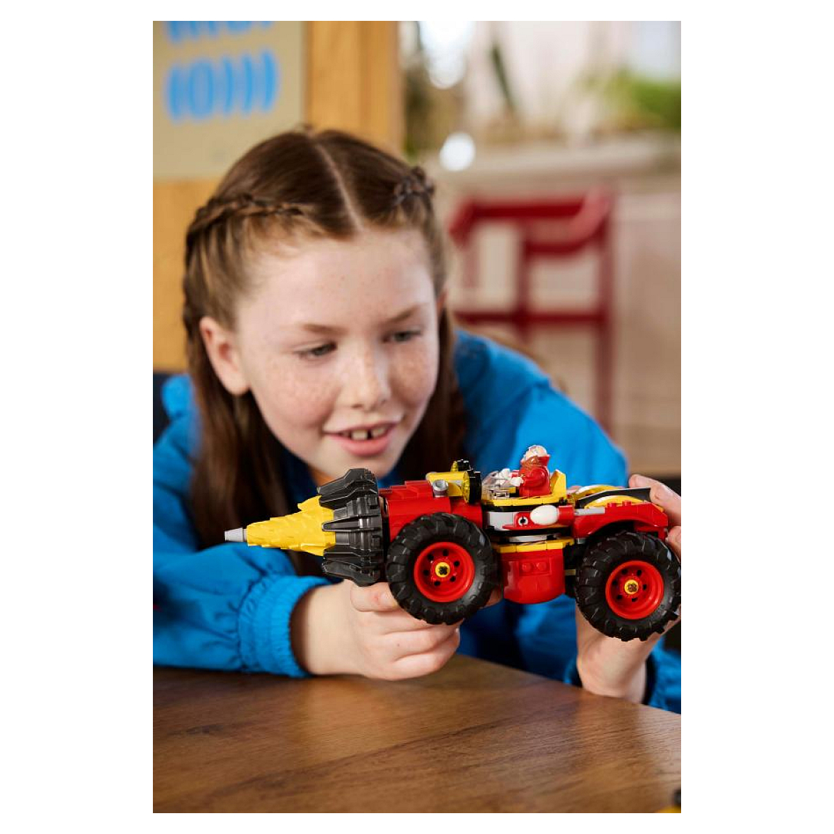 LEGO Sonic The Hedgehog : Super Sonic contre Egg Drillster - Aventure Épique 76999 jaune, LEGO