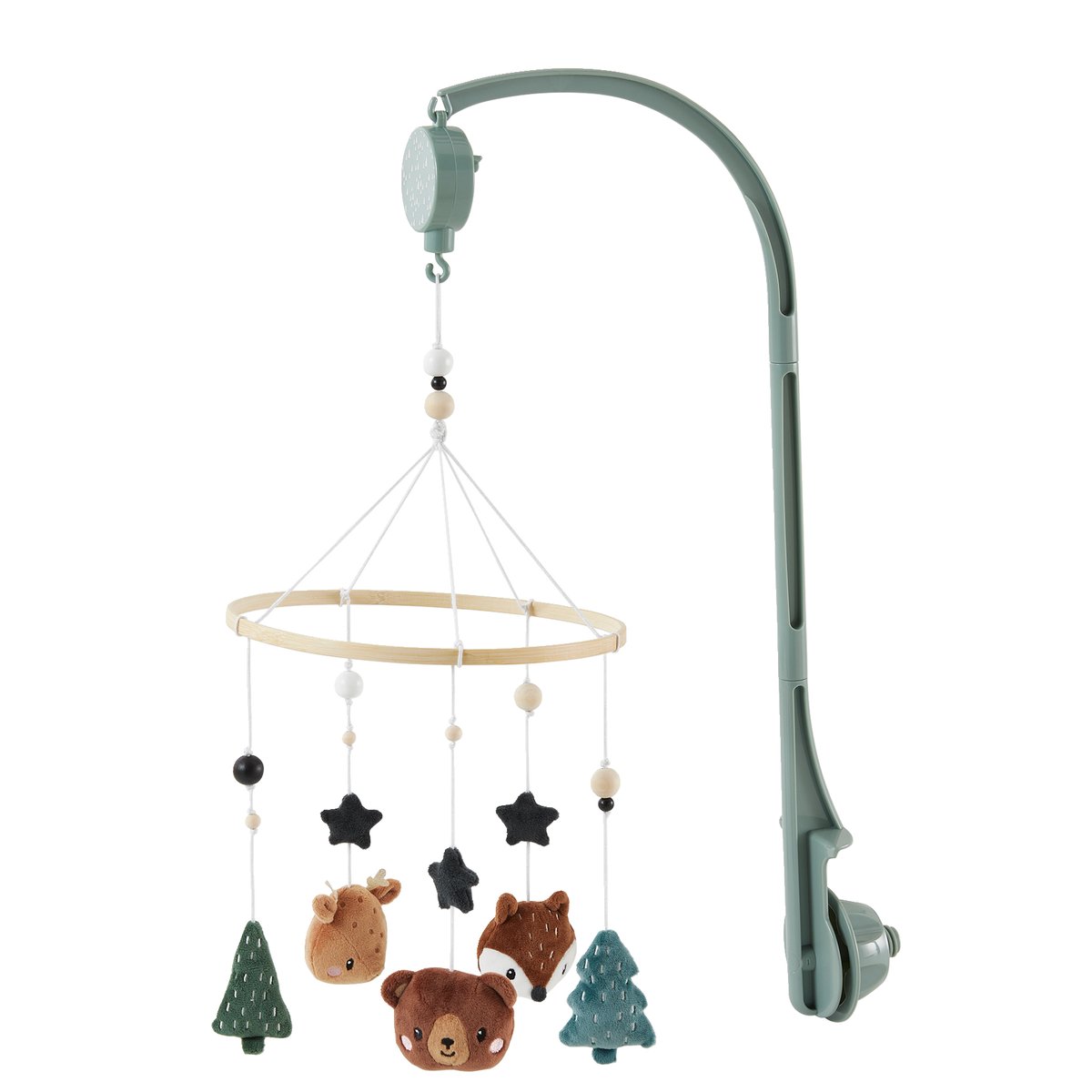 Mobile musical GREEN FOREST beige / multicolore, VERTBAUDET