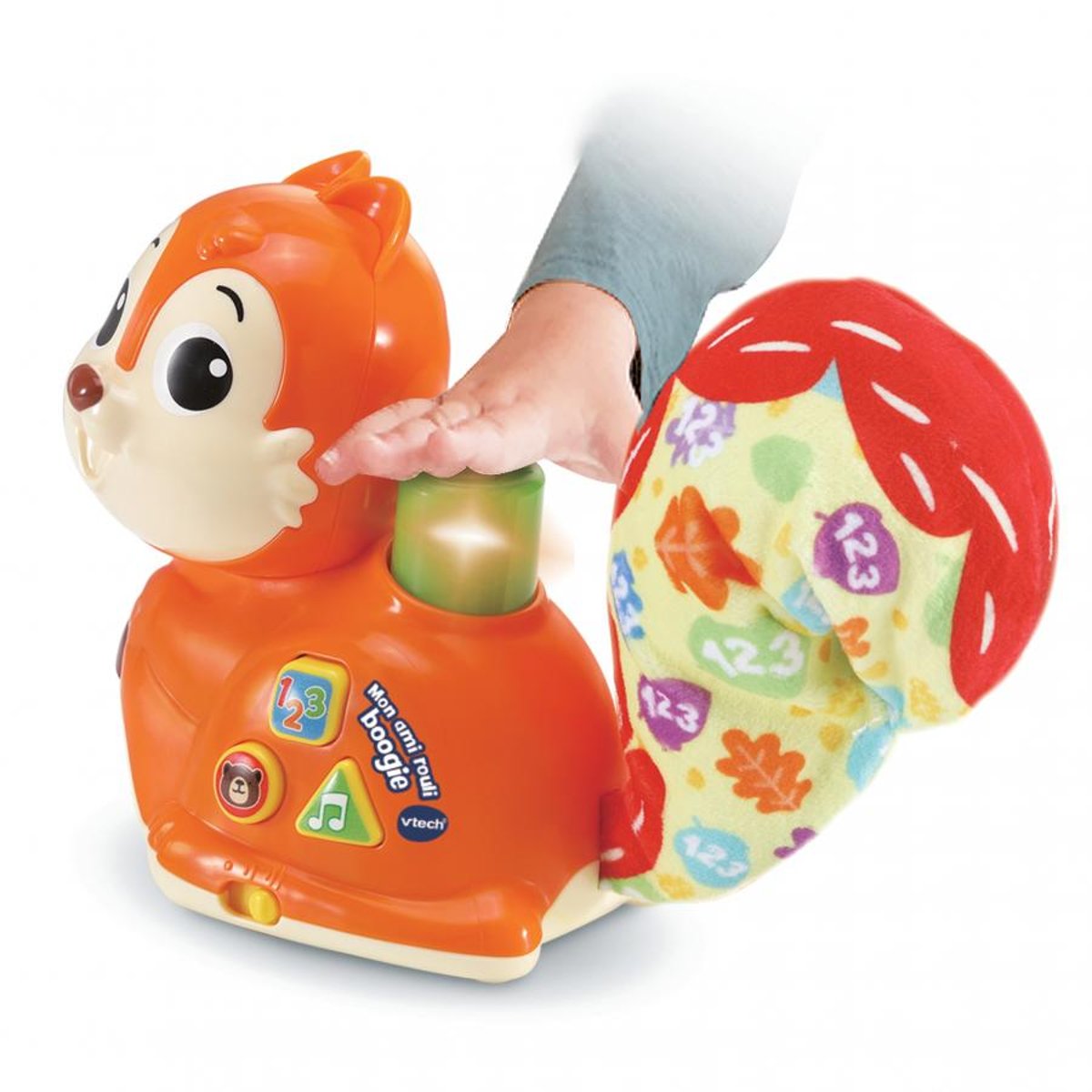 Mon ami rouli boogie ecureuil multicolore, VTECH