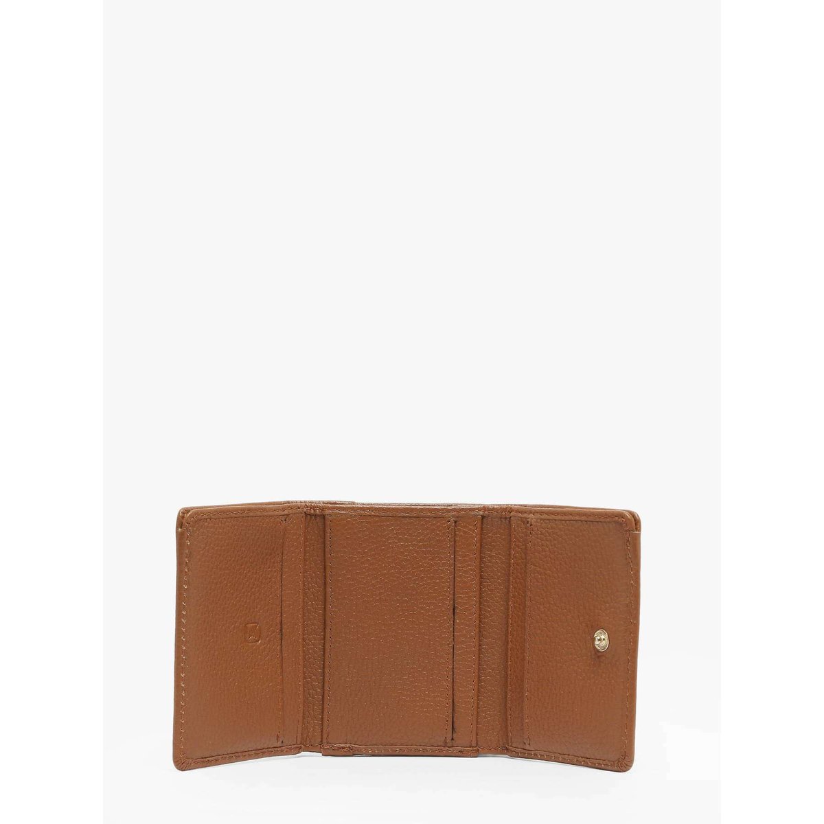 Porte-monnaie S Tradition cuir camel, ETRIER