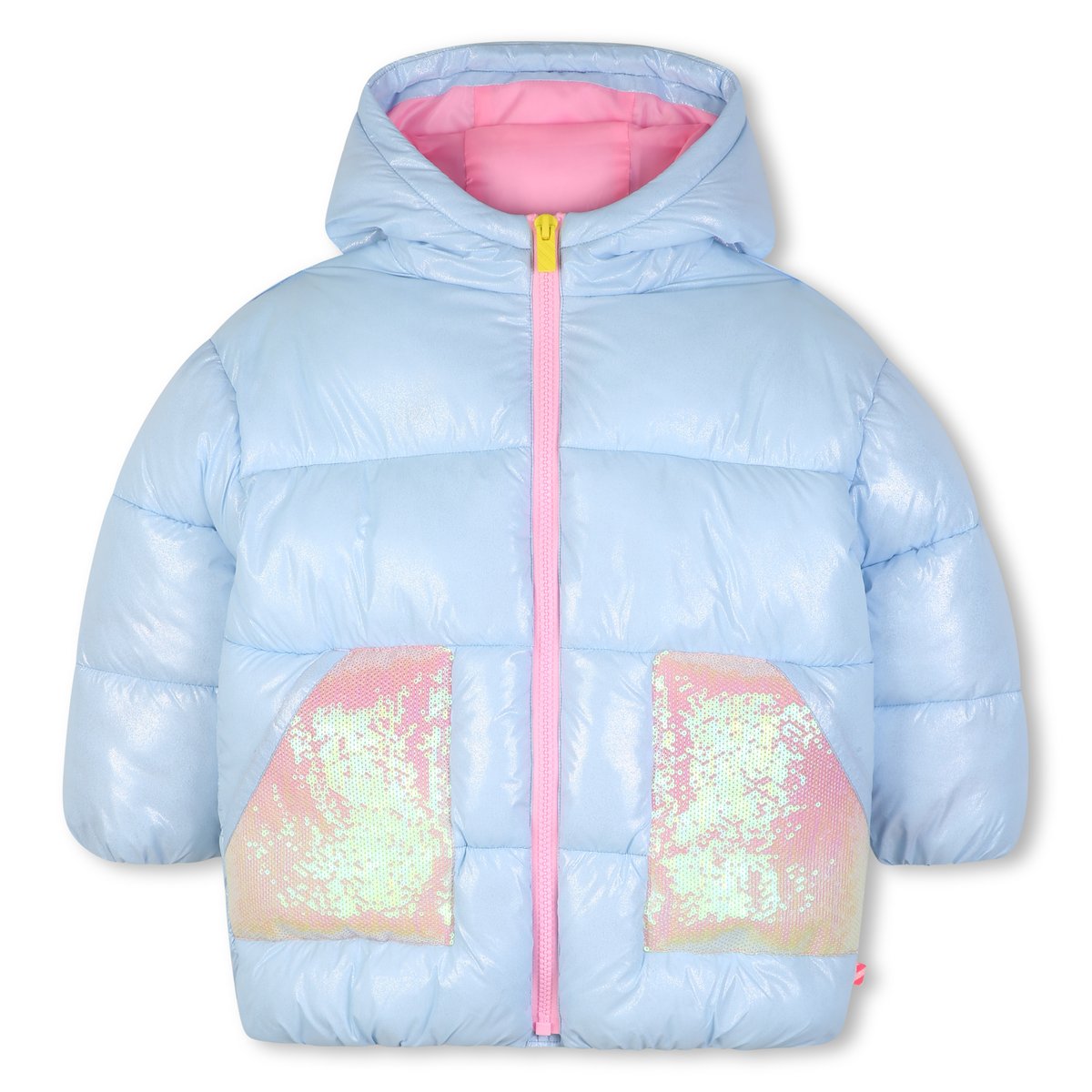 Doudoune à capuche mineral blue, BILLIEBLUSH
