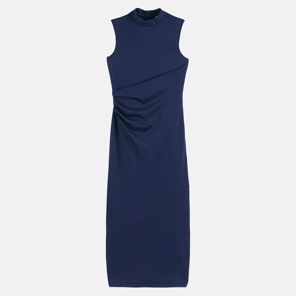 Long Sleeveless Pencil Dress navy blue, LA REDOUTE COLLECTIONS