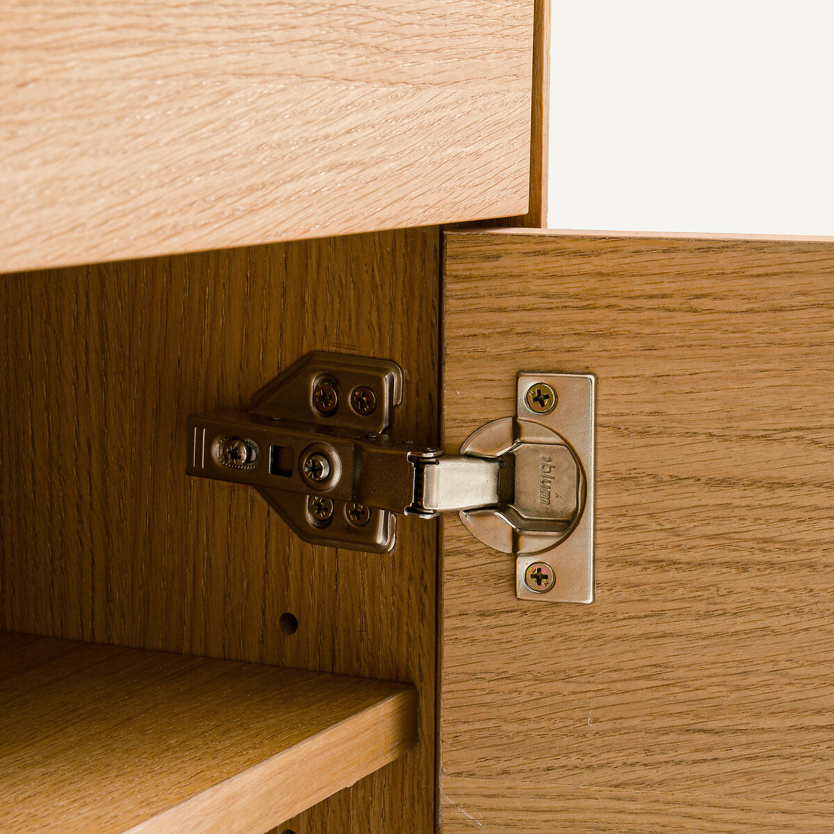 Mueble de entrada, zapatero, Oreko roble natural, AM.PM