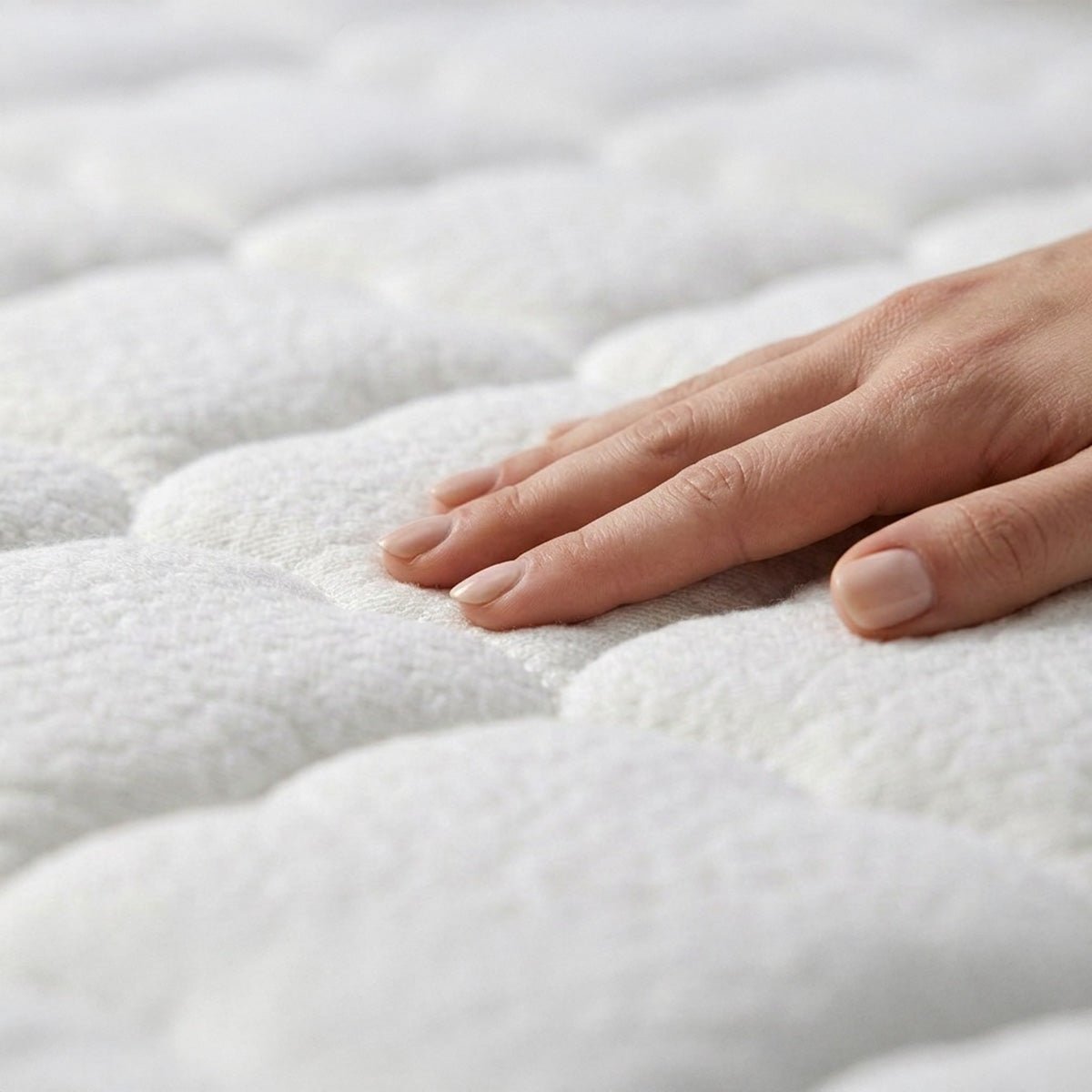 Matelas Mémoire de forme 26 cm RIVOLI blanc, BELLECOUR