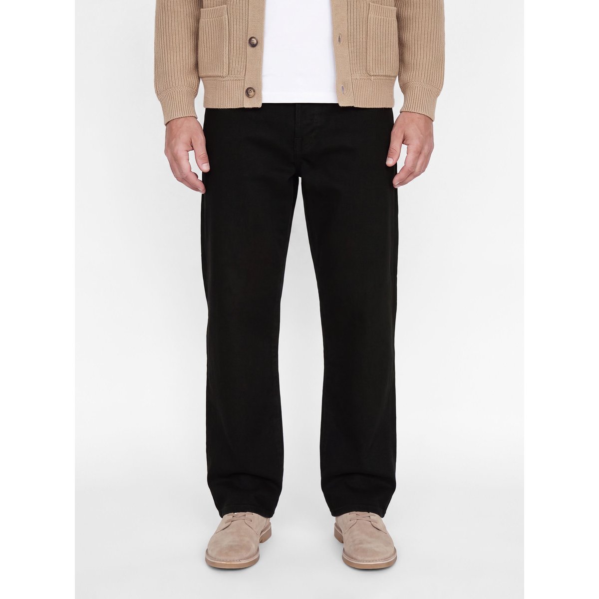 Jean À Coupe Loose black denim 1, JACK & JONES