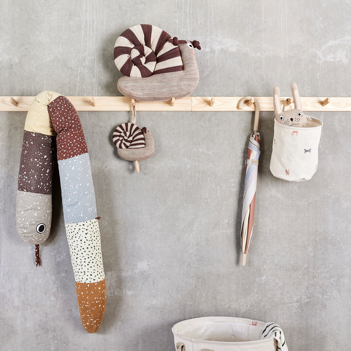 Panier de rangement MINI multicolore, OYOY LIVING DESIGN