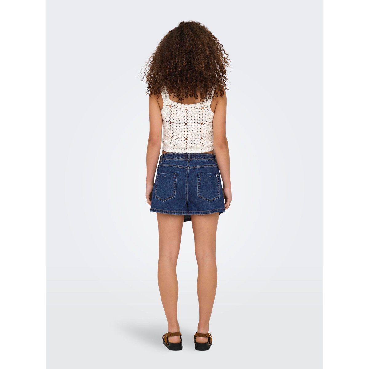 Jupe dark blue denim, ONLY