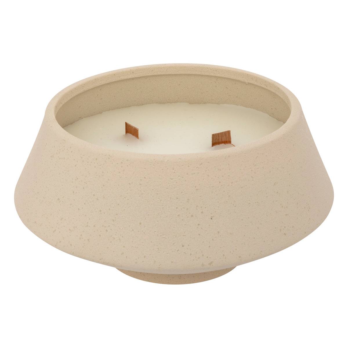 Bougie parfumée 3 mèches pot en céramique INUIT DREAMS multicolore, ATMOSPHERA