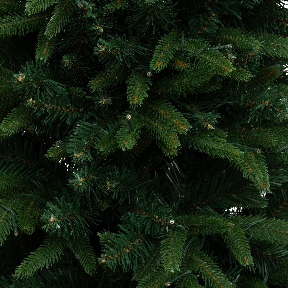 Sapin artificiel lumineux Green Creek H180 cm vert, FEERIC LIGHTS & CHRISTMAS