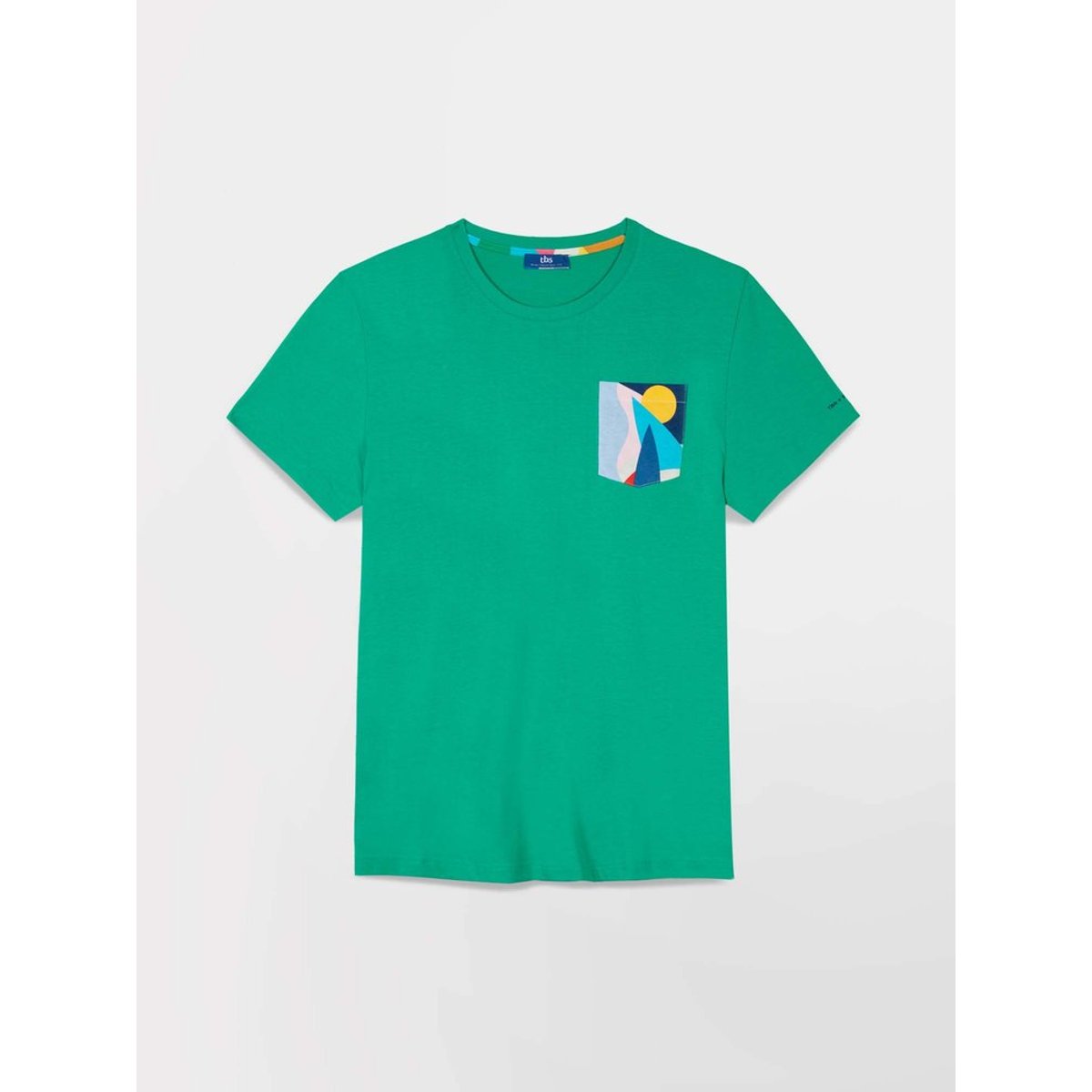 T-shirt manches courtes BRIGATEE14108 palme, TBS