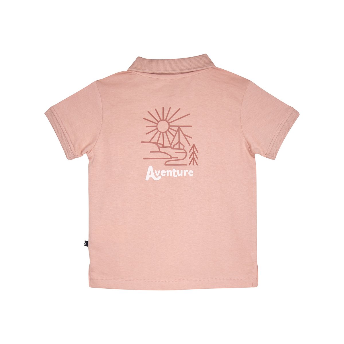 Polo rahim manches courtes rose, SUCRE D'ORGE