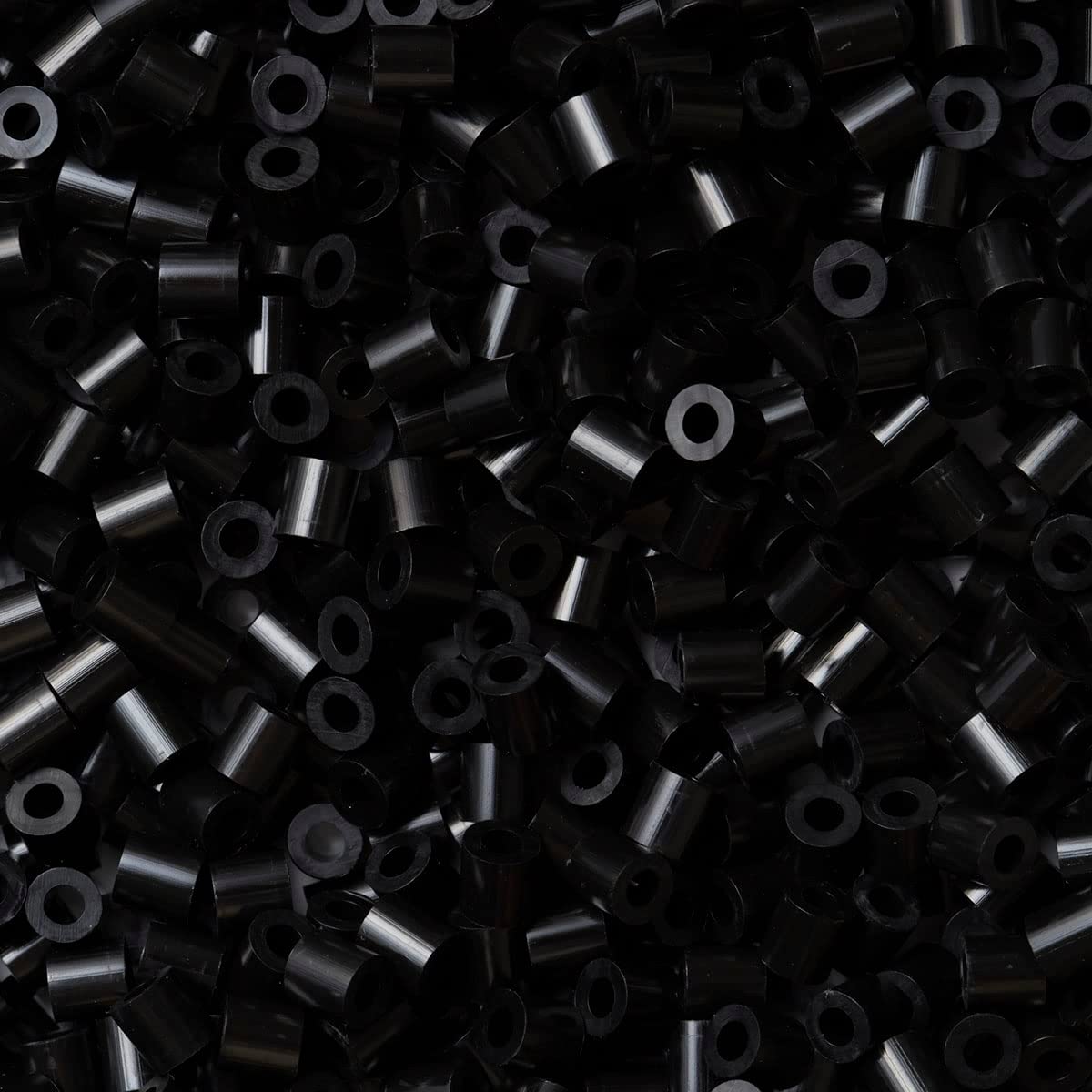 Sachet 1000 perles plastique noir, HAMA