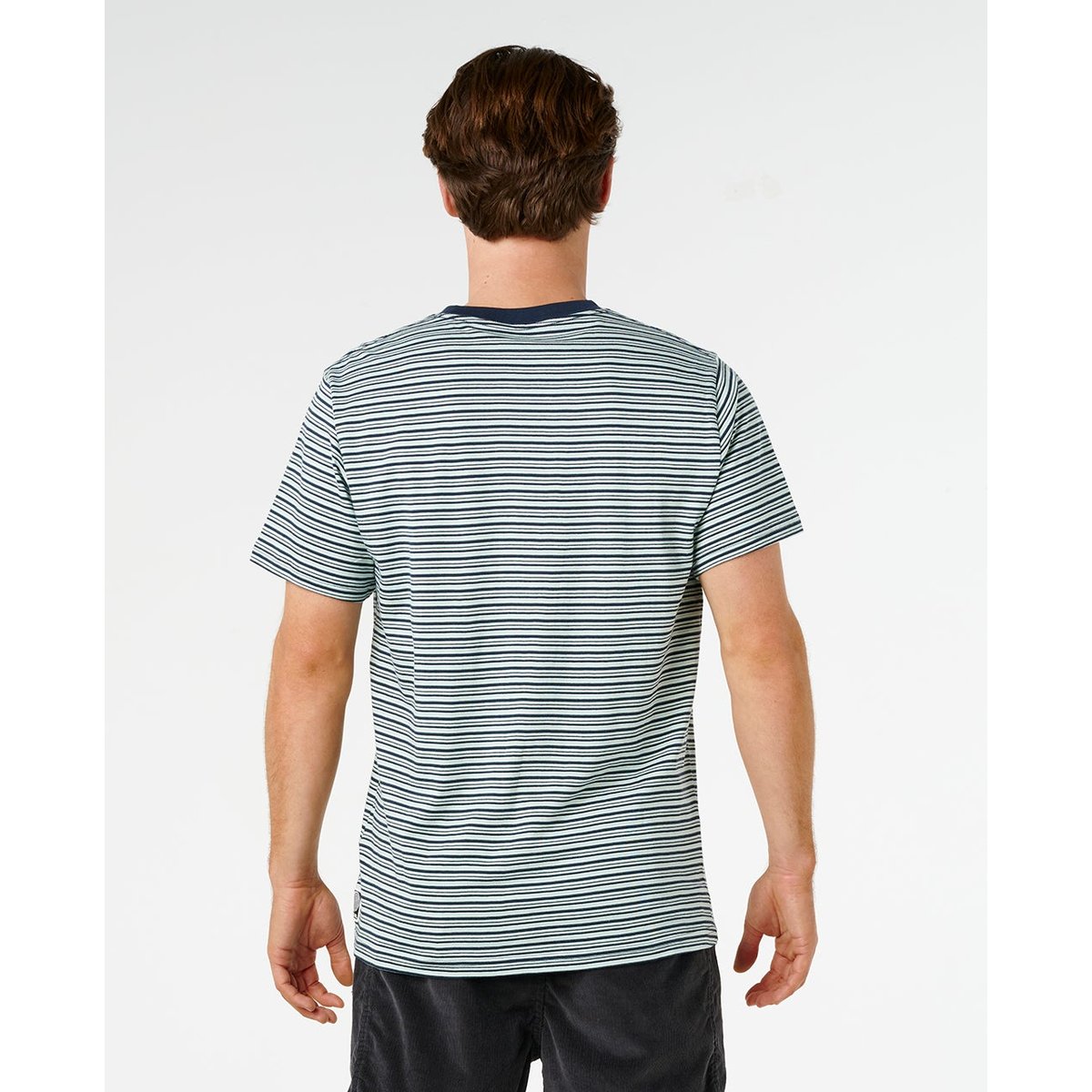 T-shirt Aots rayé bleu marine foncé, RIP CURL