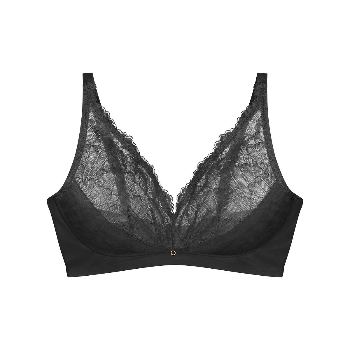 Bralette dentelle LOVE IN LACE N02 noir, TRIUMPH