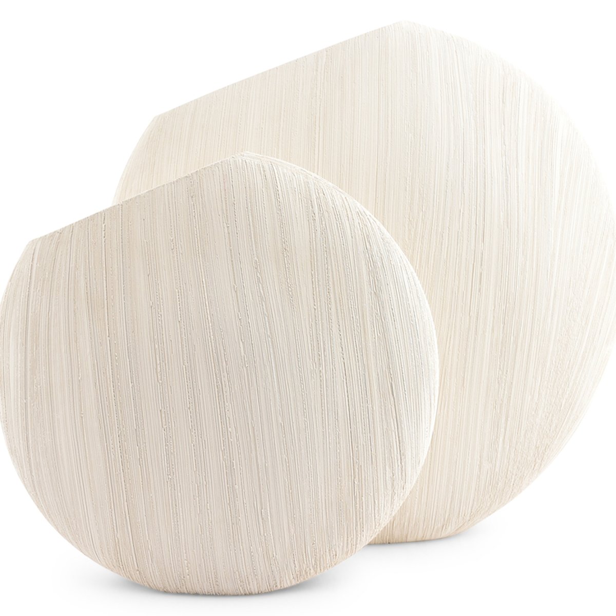 Vase rond 29 cm VICO beige, SP COLLECTION