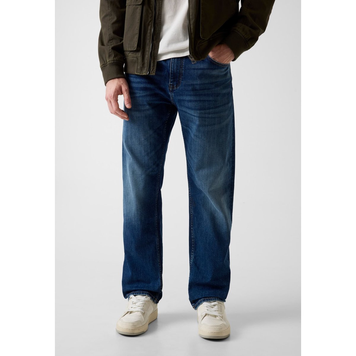 Jeans Damon Straight bleu, GUESS