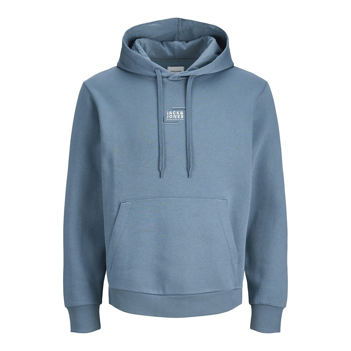Sweat à capuche bleu, JACK & JONES