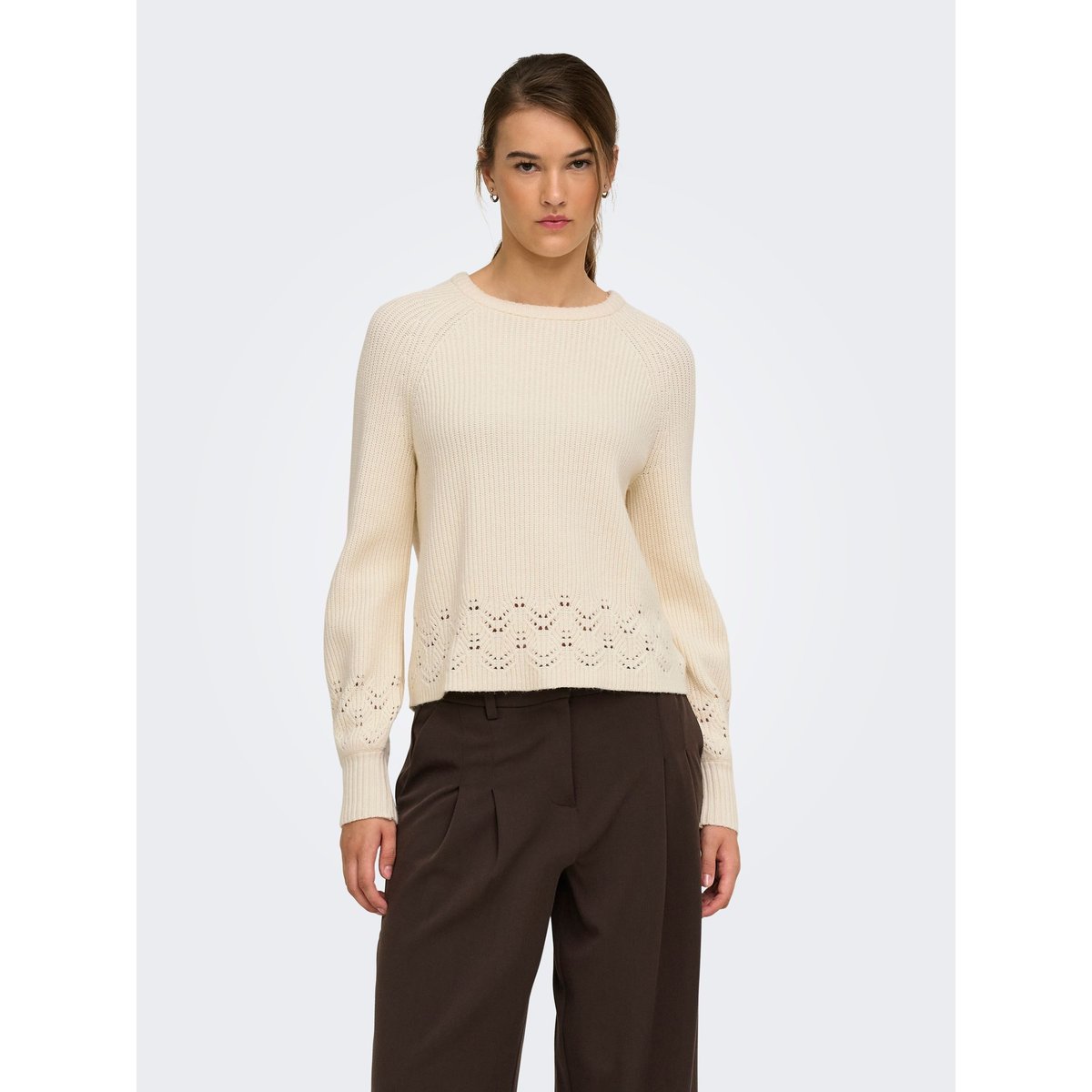 Pull En Maille whitecap gray, ONLY