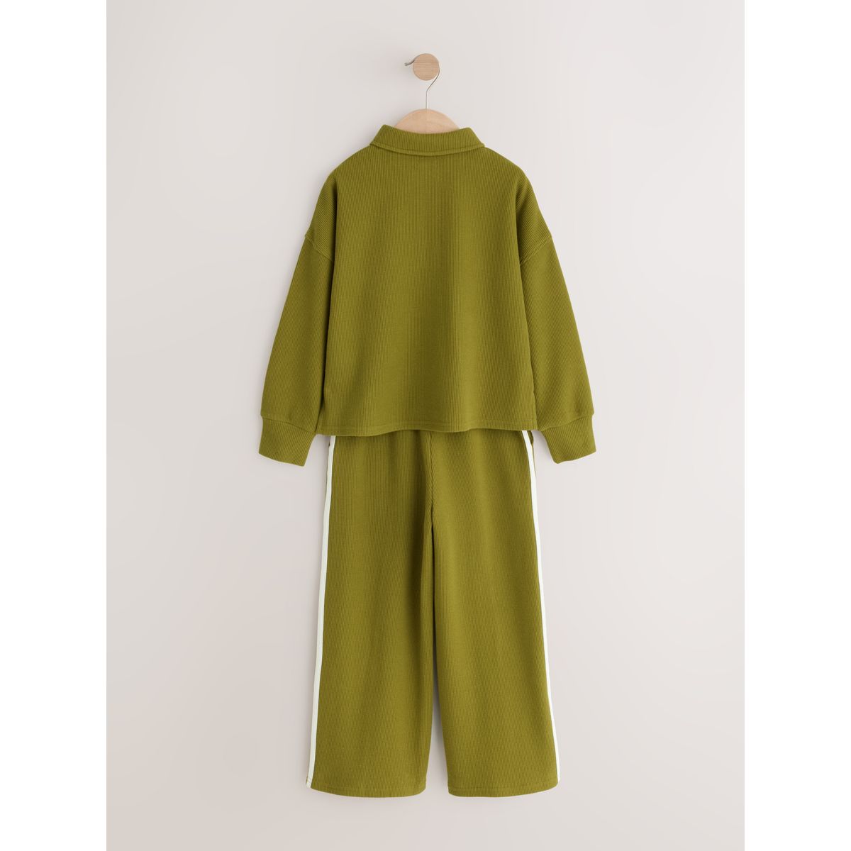Ensemble large style rugby vert olive, NEXT