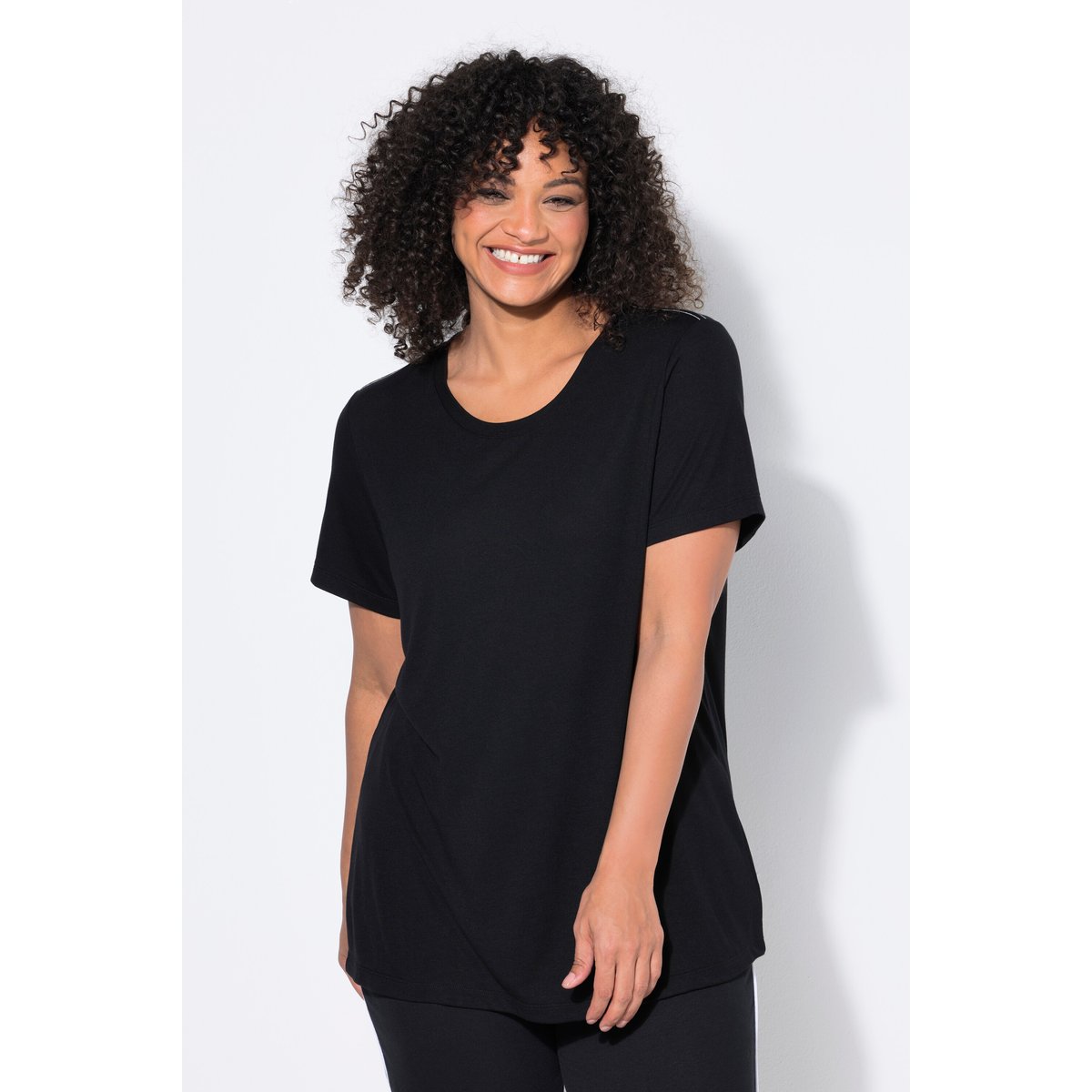 Lot de 2 T-shirts techniques antibactériens noir, ULLA POPKEN