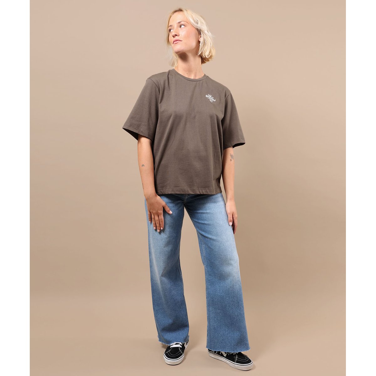 Tee-shirt manches courtes MELT pebble, OXBOW
